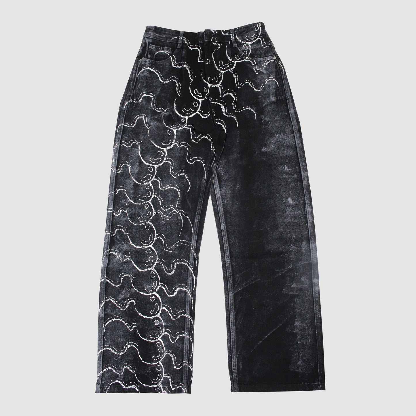 SMOKE CENTIPEDE JEANS