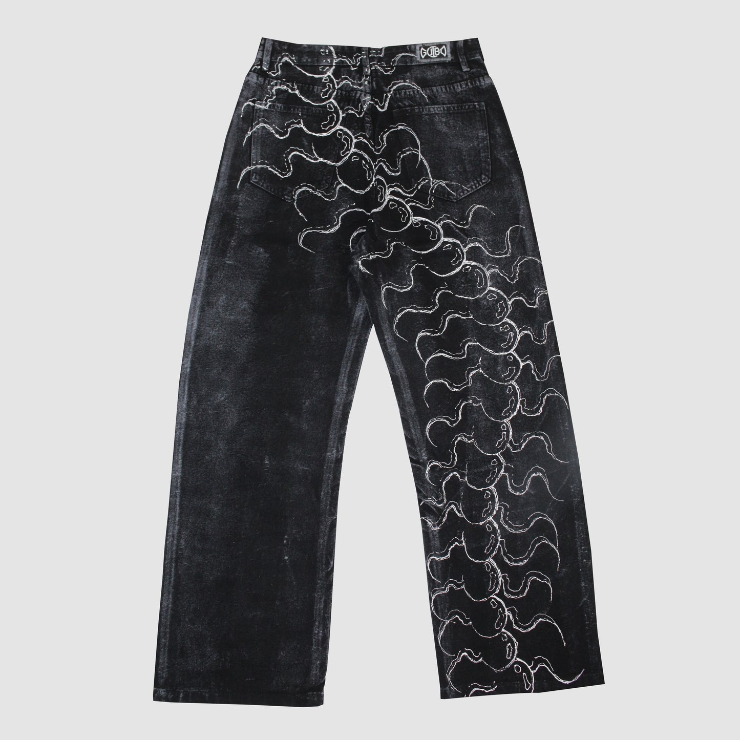 SMOKE CENTIPEDE JEANS